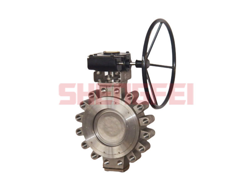 100 Bar High Performance Butterfly Valve With ROTORK Worm Gear