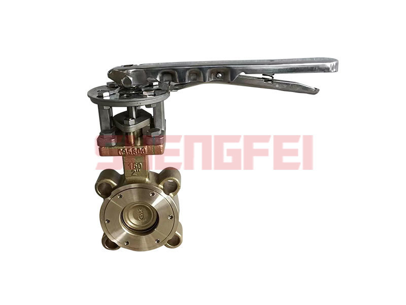 Lugged C95800 Body Inconel Seat High Performance Butterfly Valve