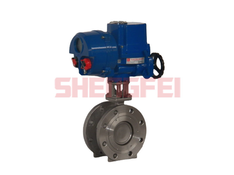 Flanged Electric Actuated Butterfly Valve