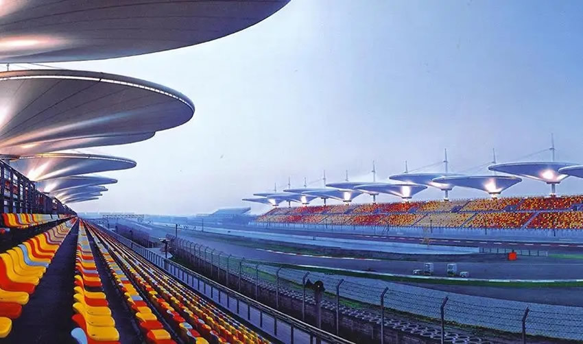 參于建設的上海F1國際賽車場