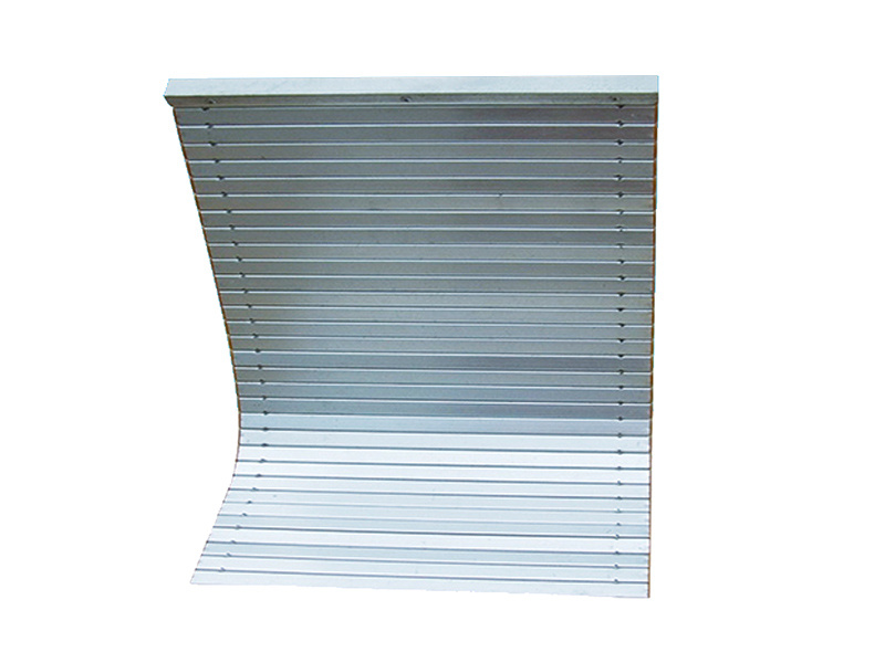 Aluminium protect!ng curtain