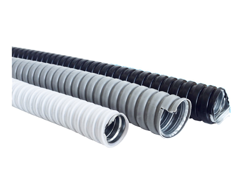 Plastic coating metal flexible tube
