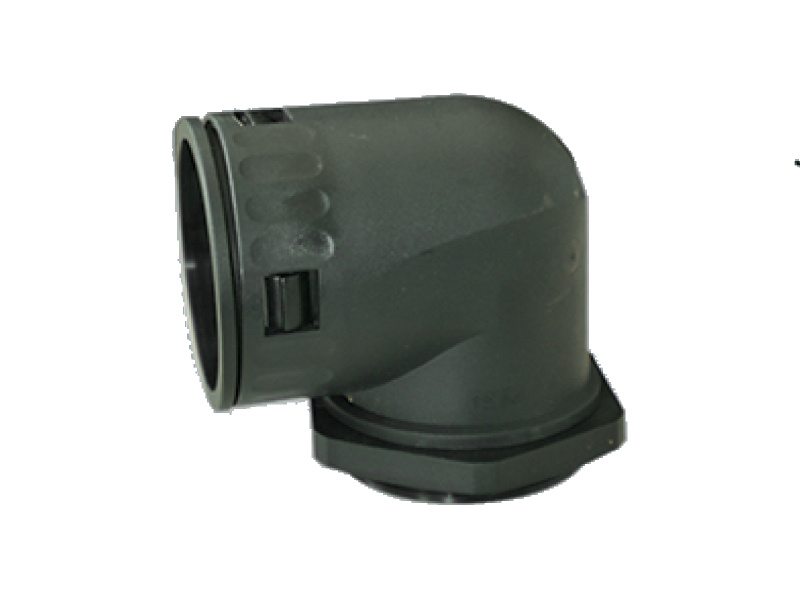 Flexible right-- angle instant tube joint