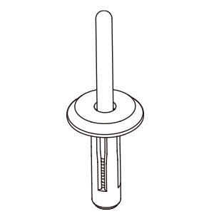 PLASTIC BLIND RIVET