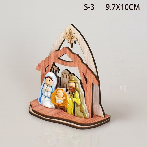 Baptism prayer AY21BE wooden 0001
