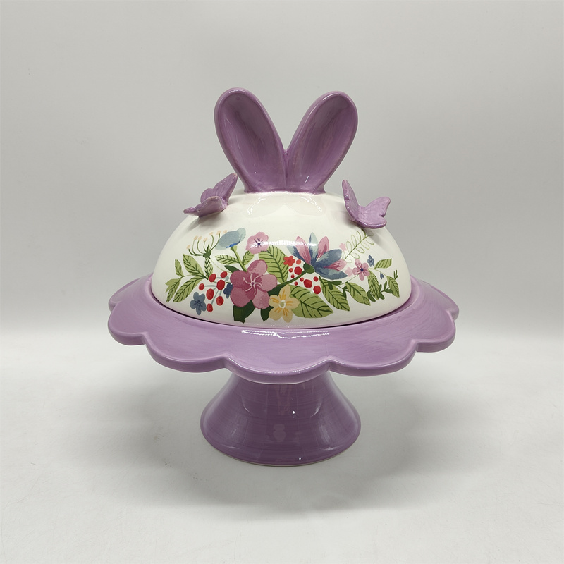 EASTER Dolomite Cake Plate