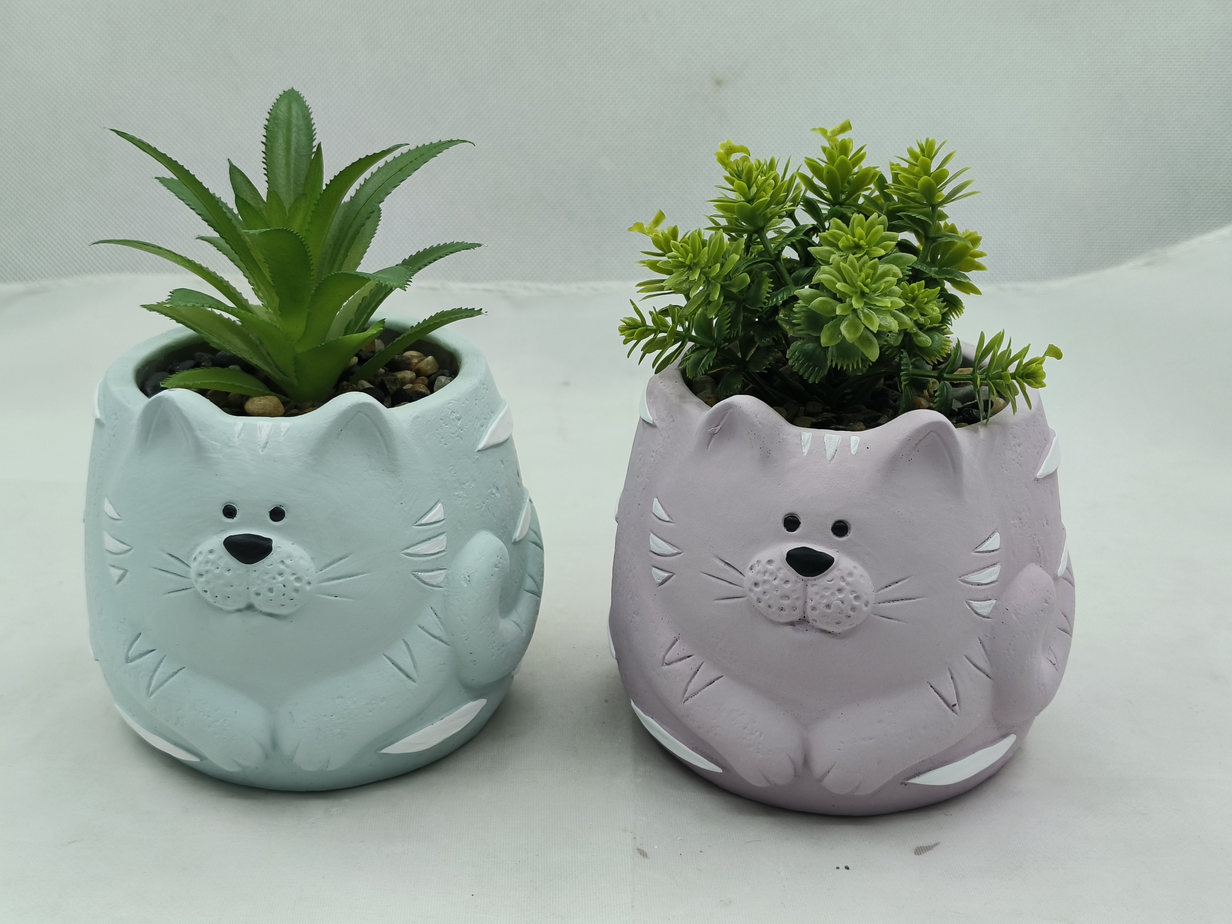 Animal Vase with Plants