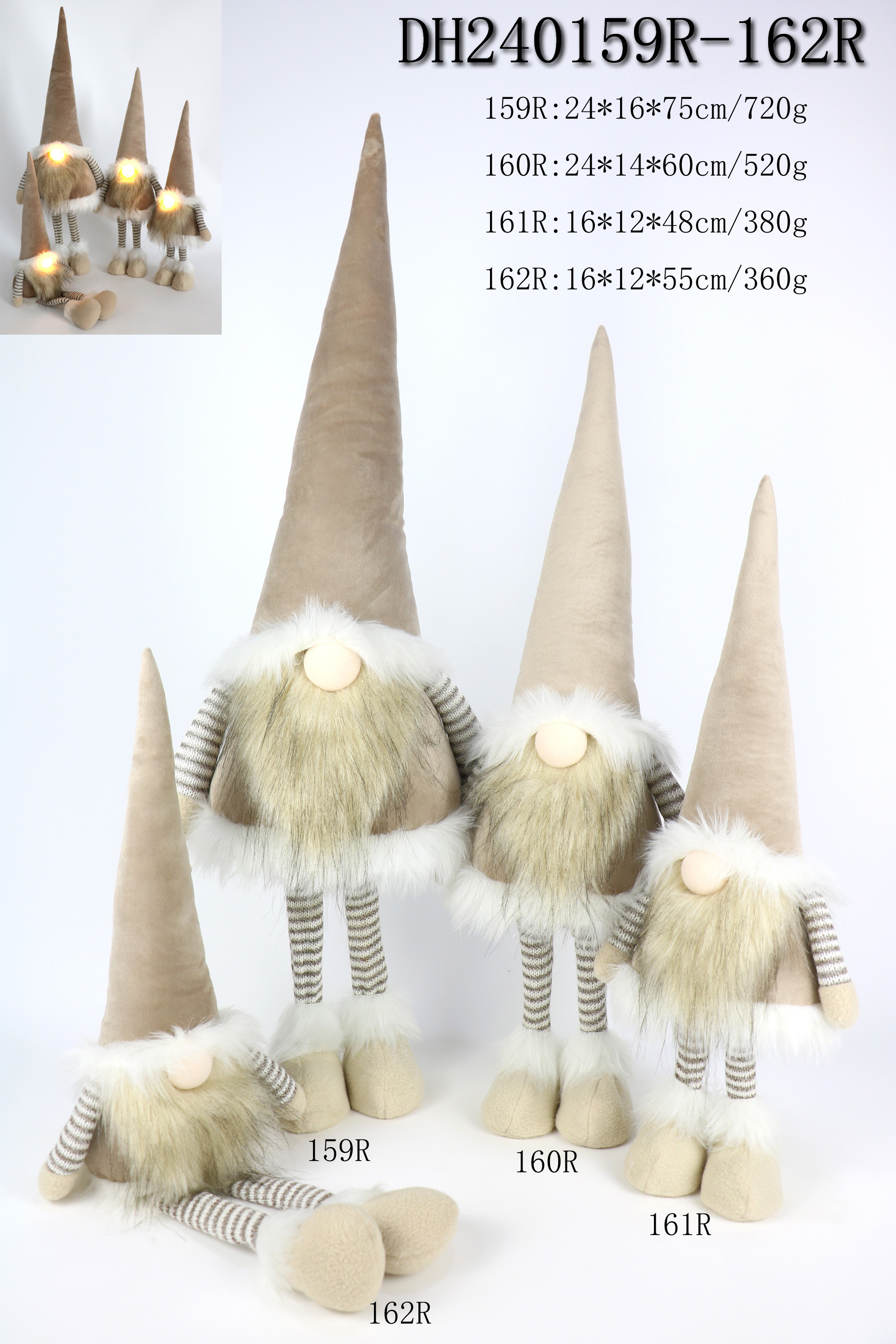 Winter gnome collection