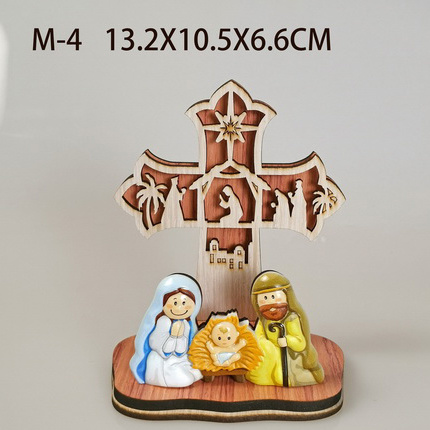 Baptism prayer AY21BE wooden 0001