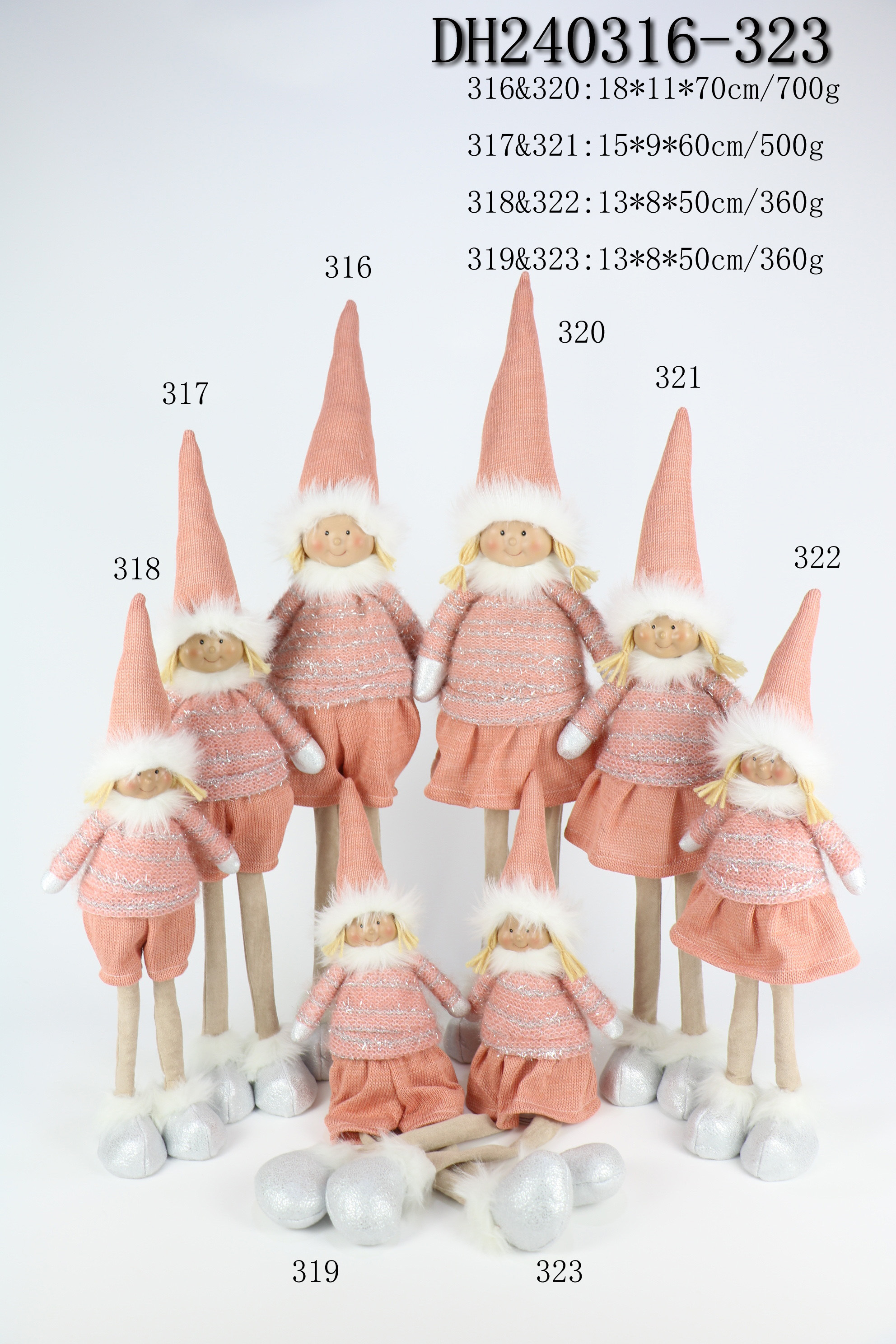 Winter dolls colllection