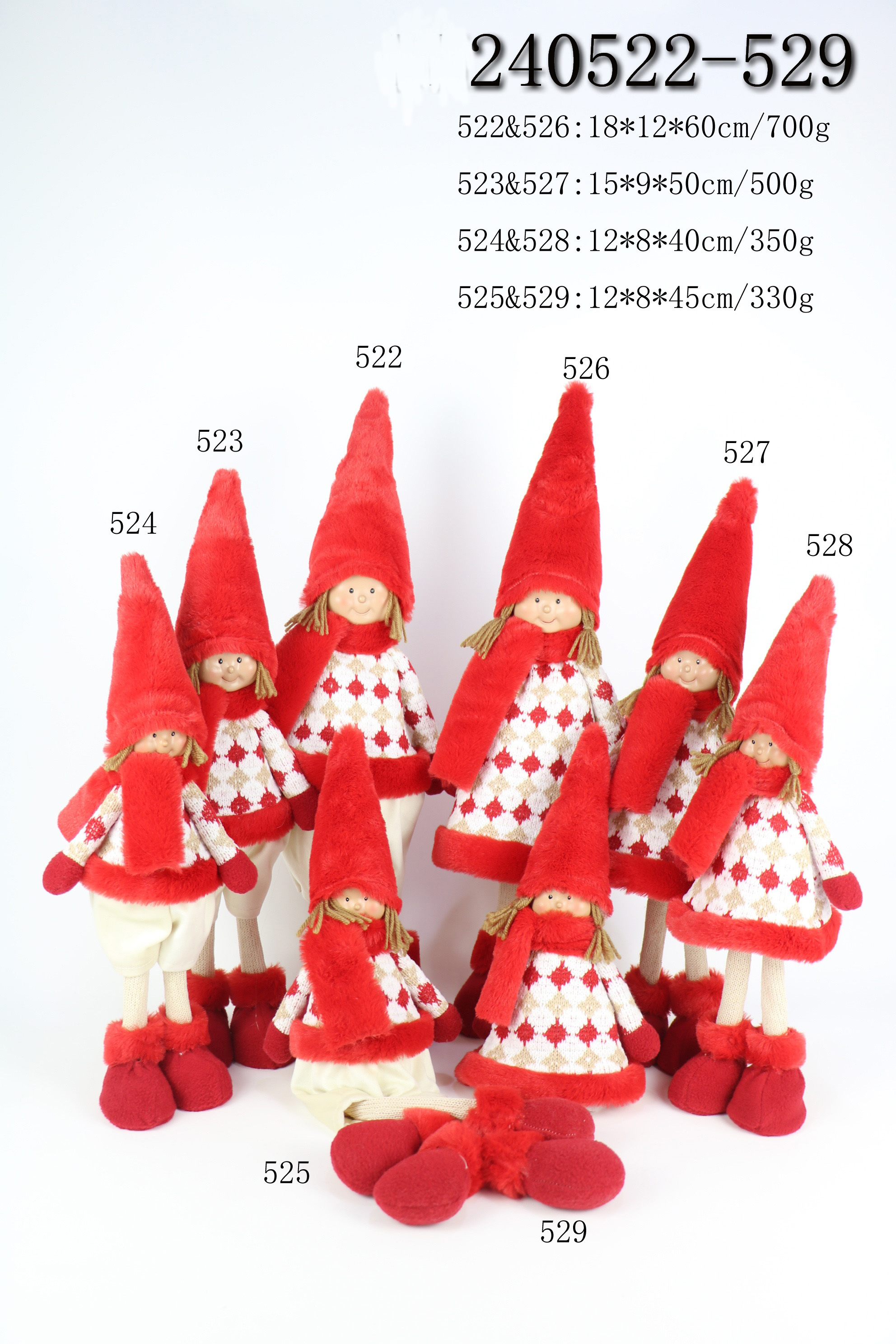 Winter dolls colllection