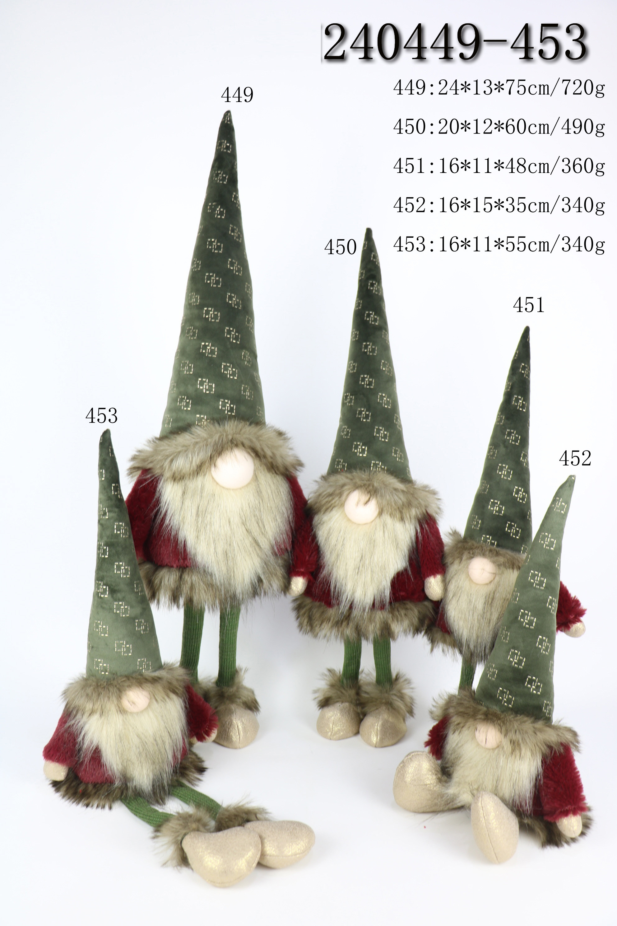Quality Winter gnome collection