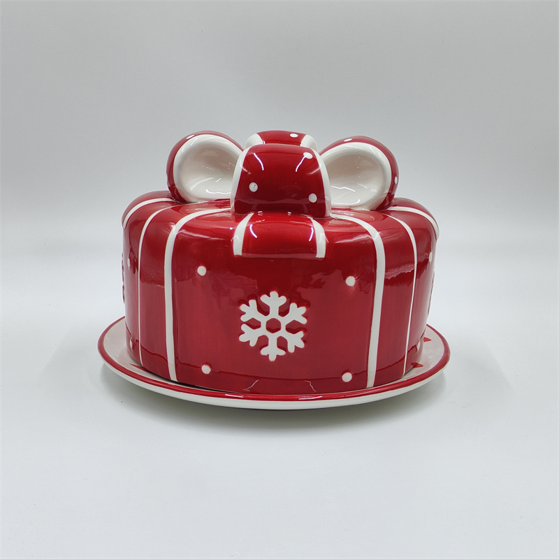 Christmas dolomite Pot