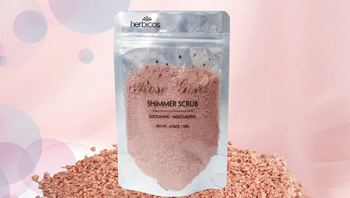 Rose Gold Shimmer Scrub (HBW054)