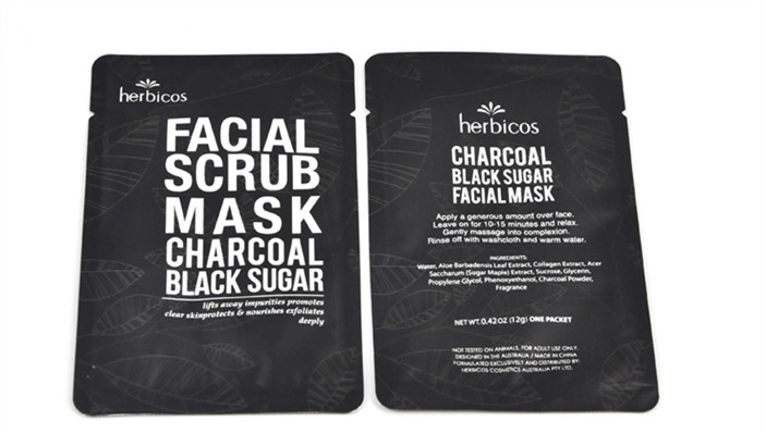 Facial Scrub Mask/Charcoal Black Sugar (HBW004)