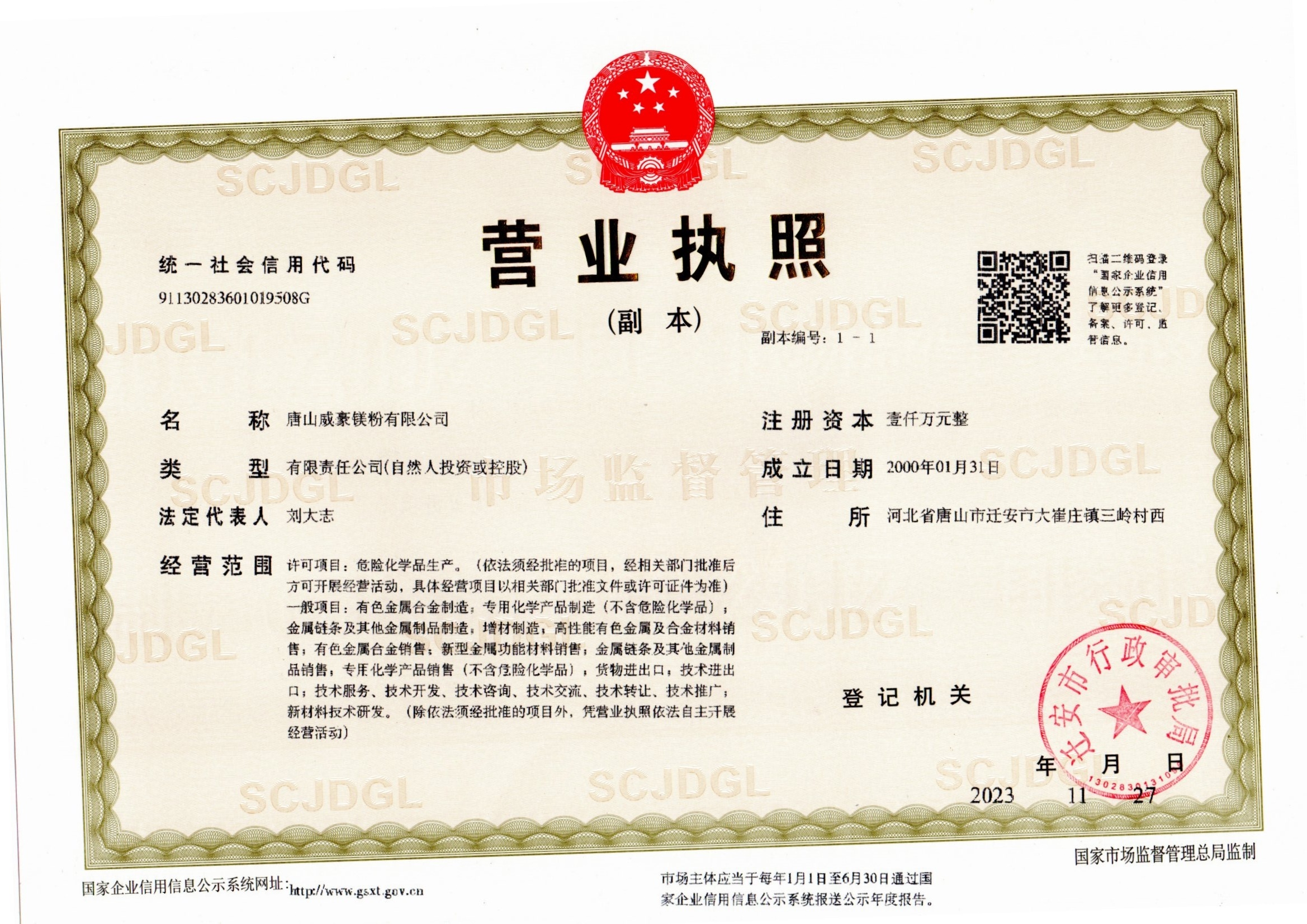 Business License