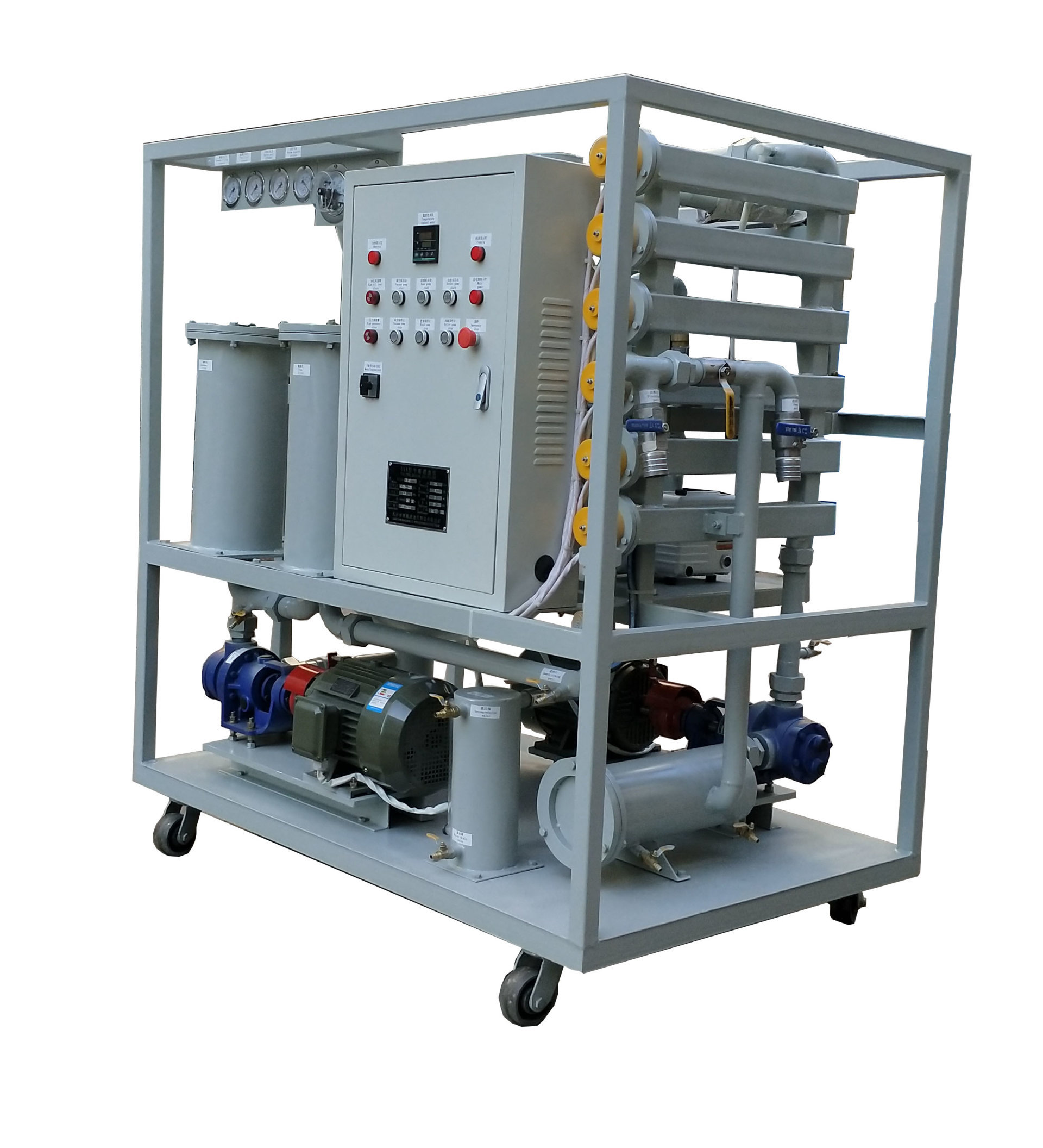 TYA-G series high viscosity lubricating oil vacuum filter
