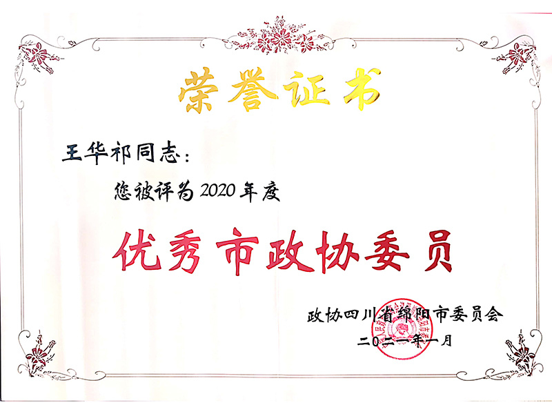 2020年度優(yōu)秀市政協(xié)委員 2020年度優(yōu)秀市政協(xié)委員
