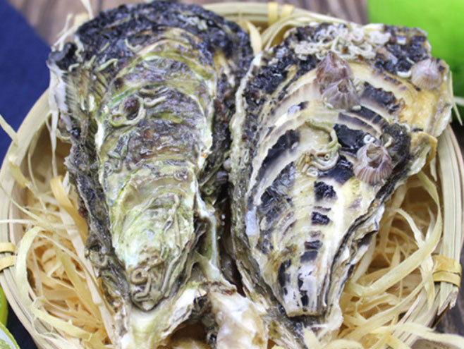 Full-shell oysters