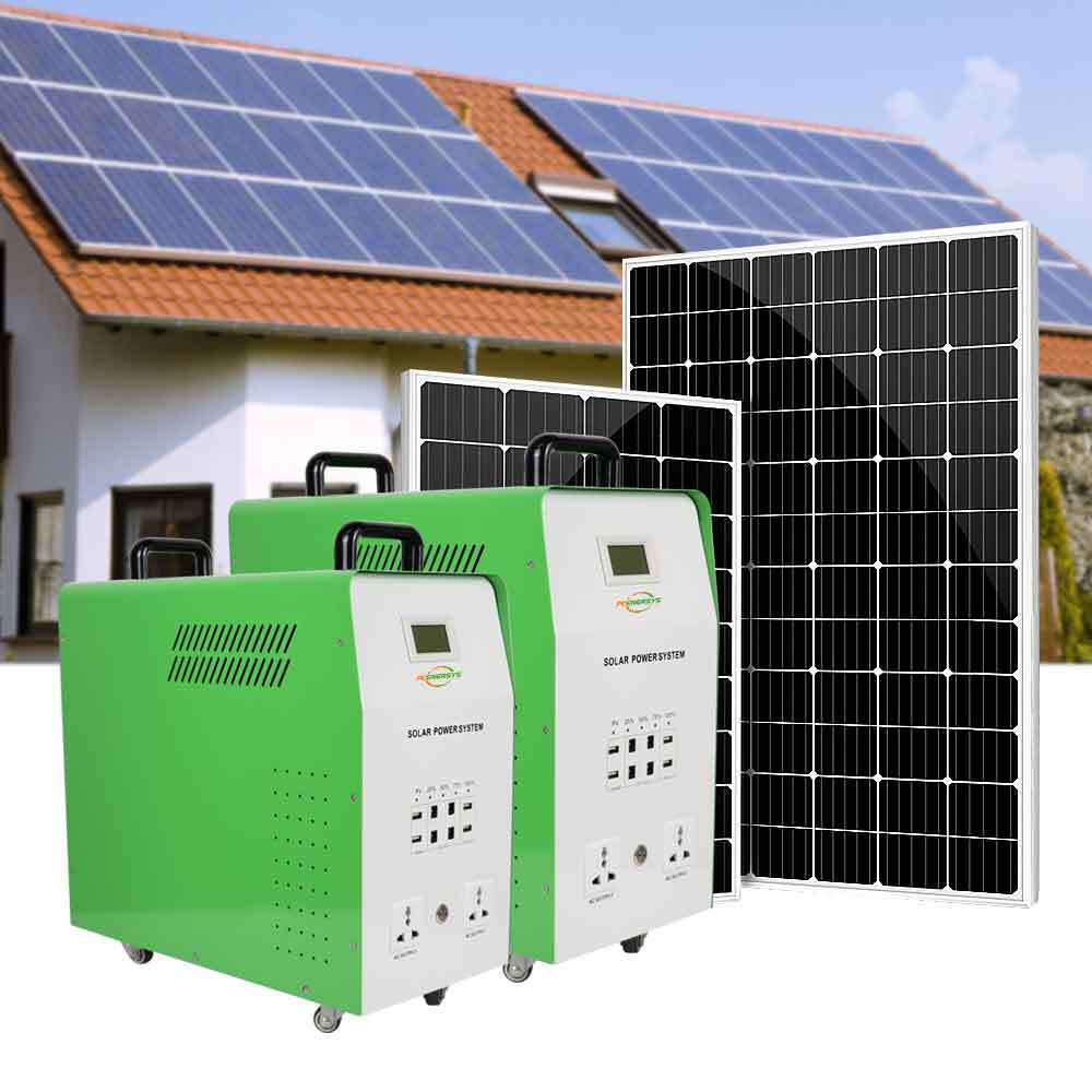 500W Solar Power Generator With LiFePO4 battery