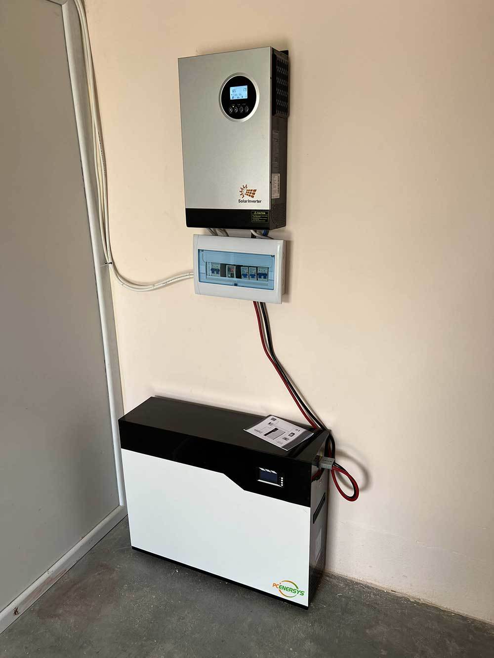 10kwh battery with Must inverter