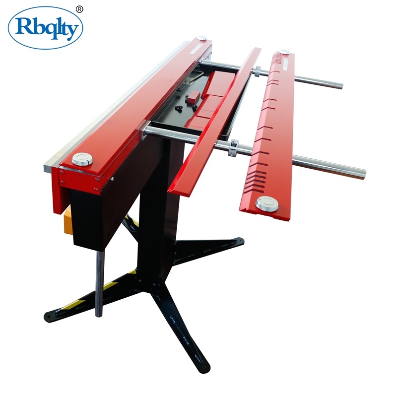 Manual magnetic sheet metal folding machine