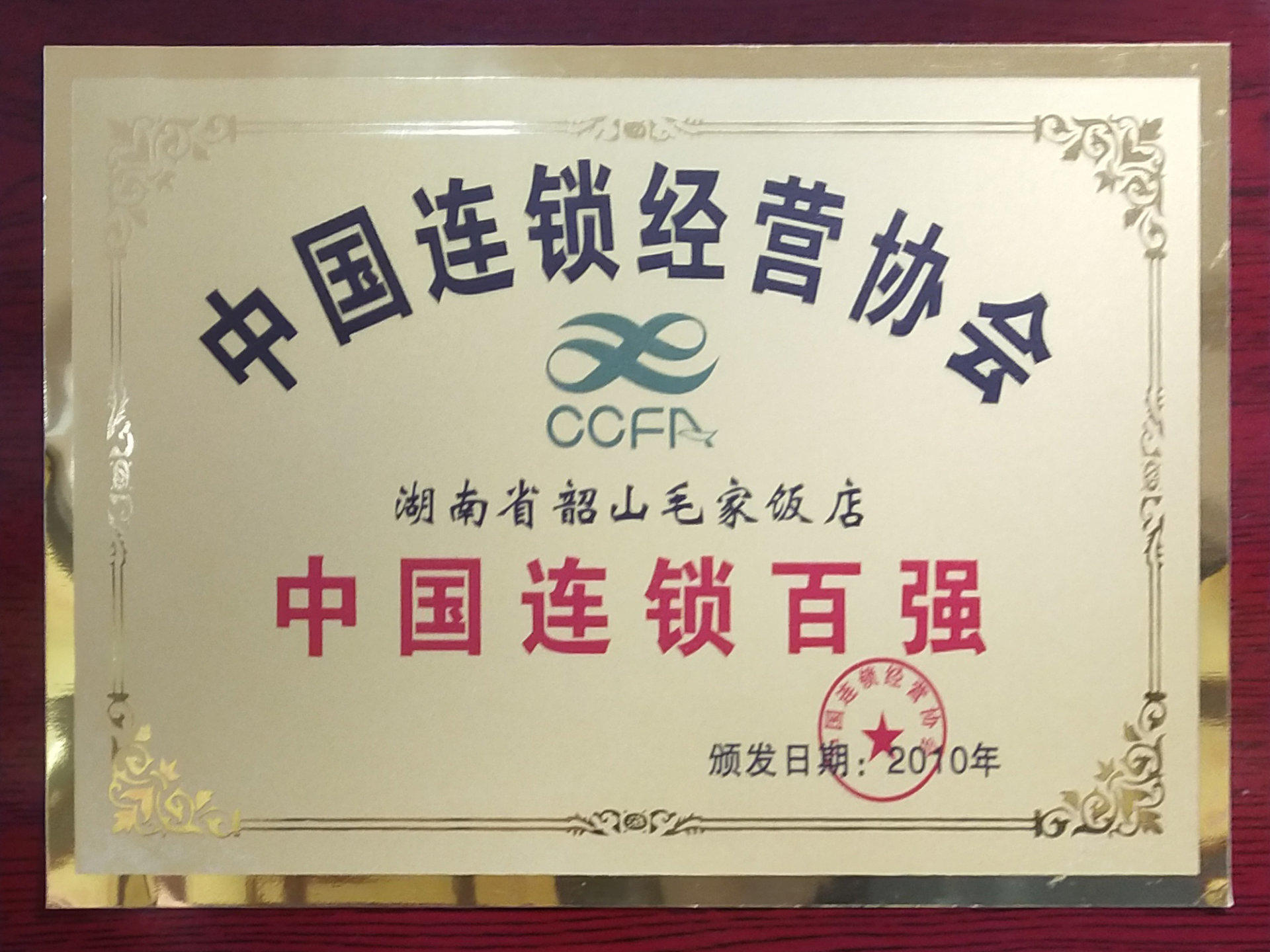 2010年度中国连锁百强
