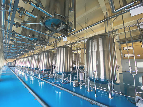 Lower layer of extraction tank Lower layer of extraction tank