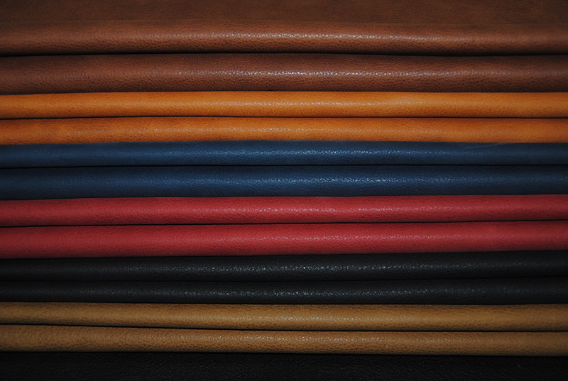 What are the usual categories of leather?