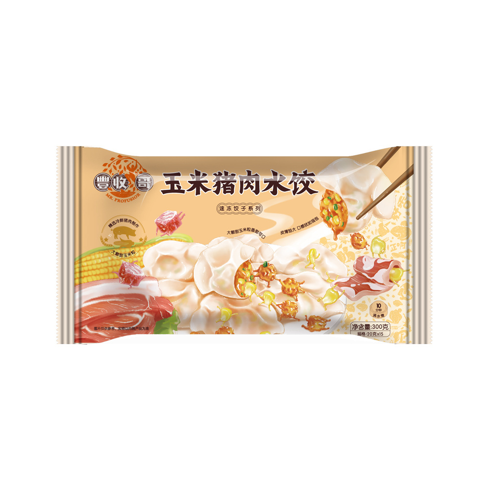 Boiled Dumplings With Corn And Pork 300g