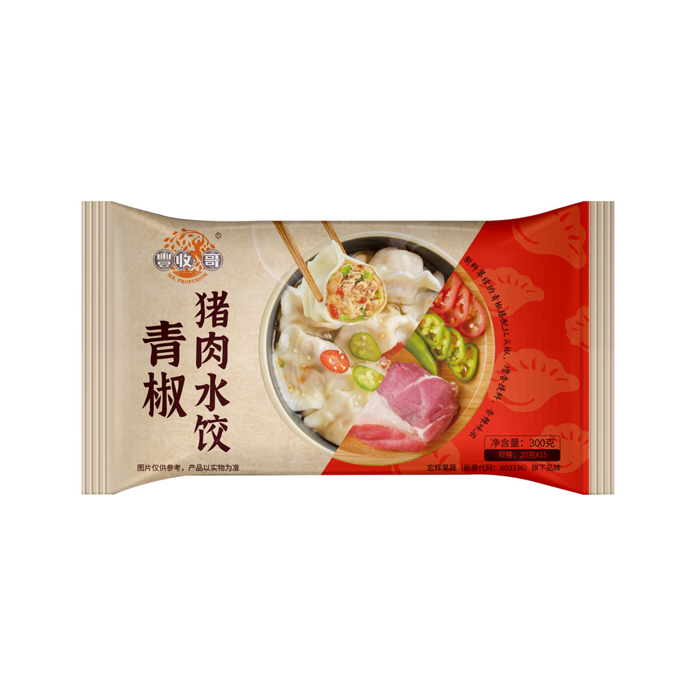 青椒猪肉水饺 300g