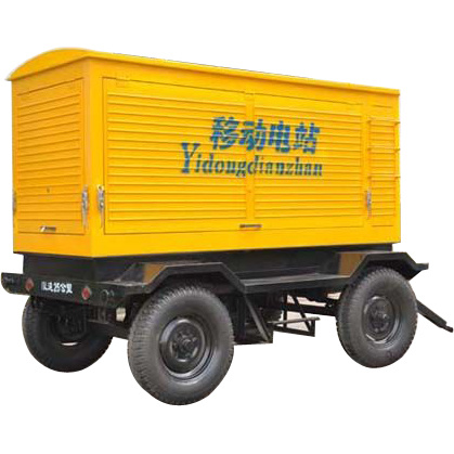 100KW移动拖车系列柴油发电机组