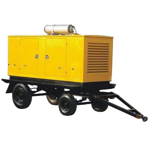200KW mobile trailer series diesel generator set