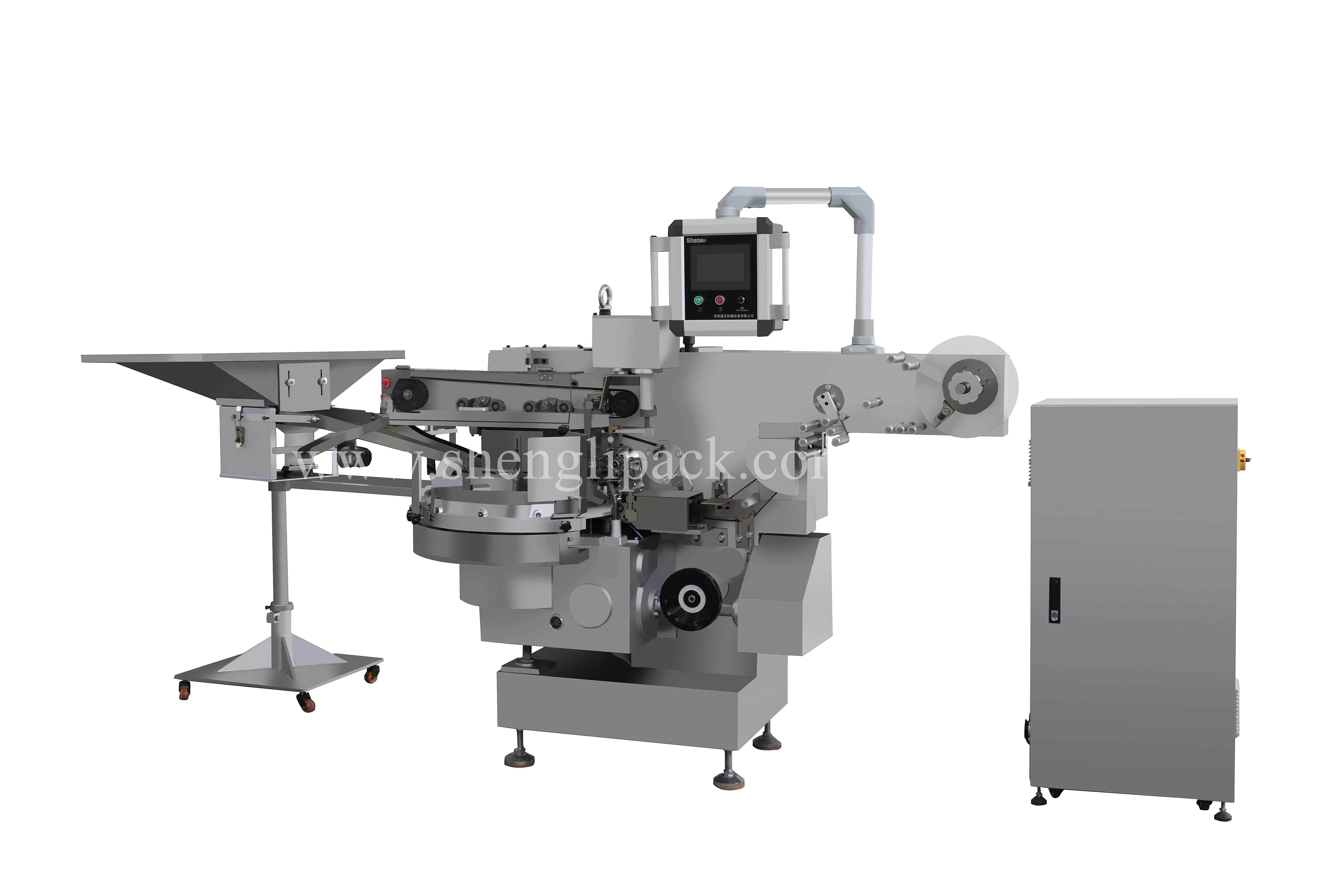 Fully automatic spherical chocolate packaging machine