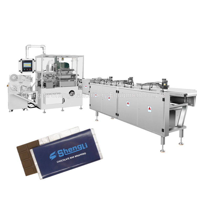 SL-SBZB100D automatic chocolate large plate packaging machine