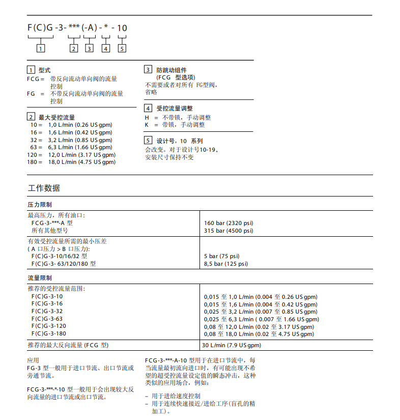 FCG系列流量控制阀 封面