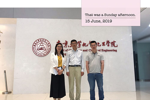 Cooperation between Enbridge and School of Chemistry and Chemical Engineering Nanjing University
