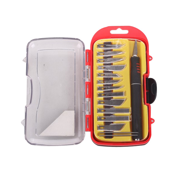 15Pcs Deluxe Hobby Knife Set