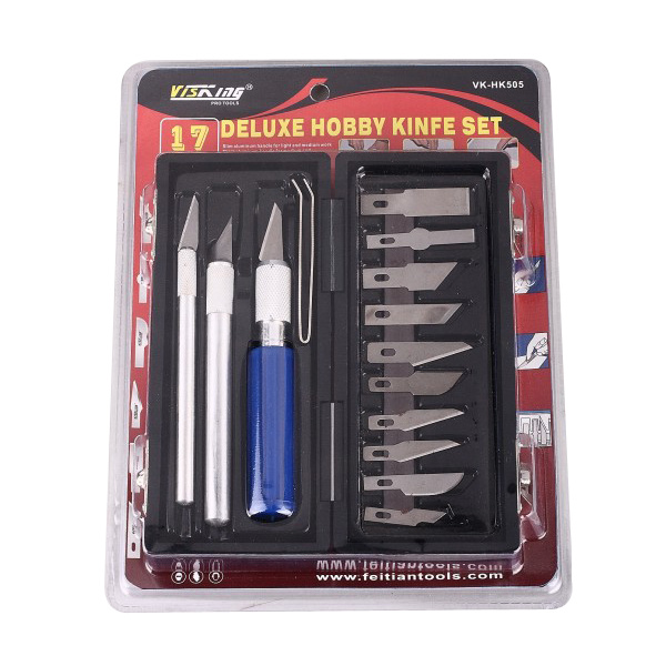 17Pcs Precision Hobby Knife Set