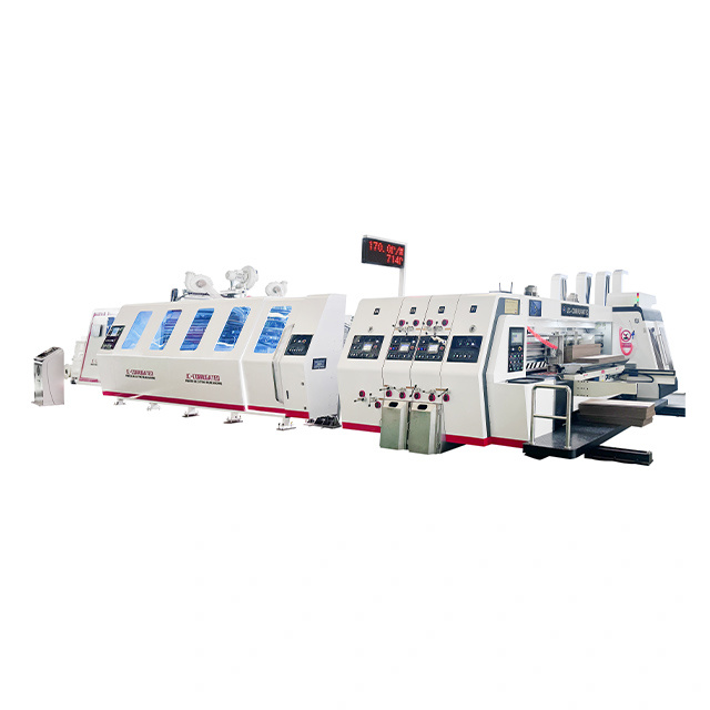 JC series (adsorption printing die cutter slotter folder gluer production line)