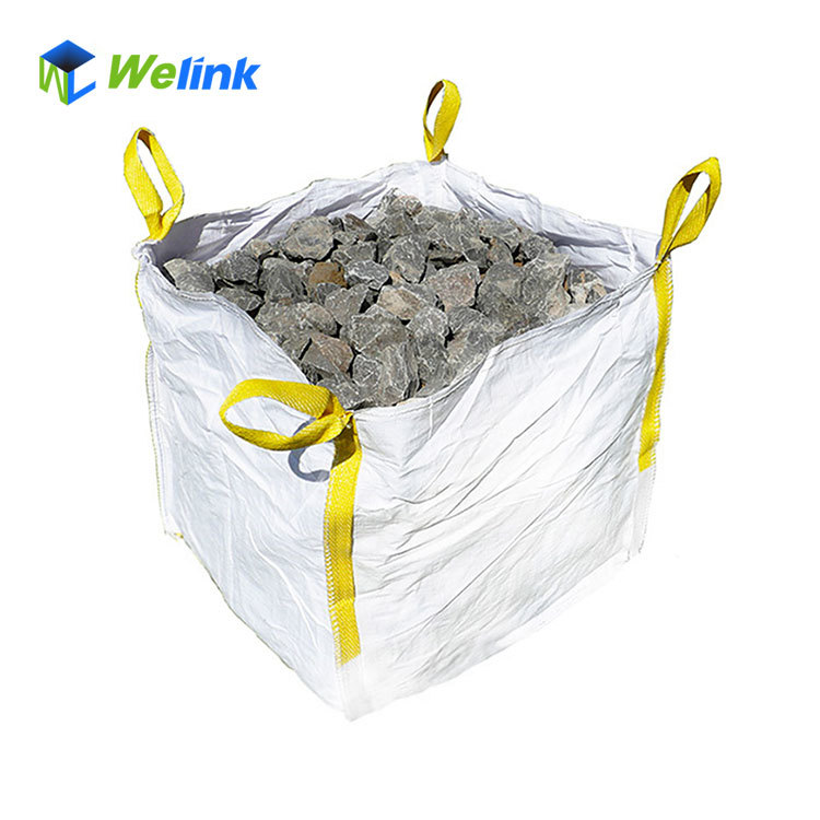 welink packaging Polypropylene plastic 1ton tubular bulk cement bag