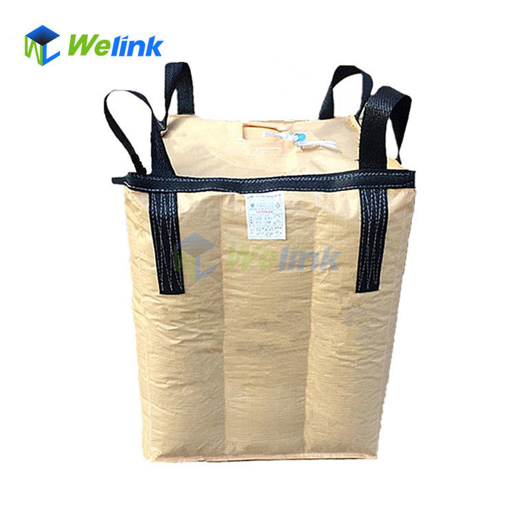 welink packaging of 2Tubular filling spout and flat bottom bags