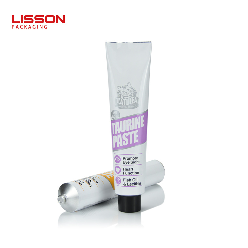 100% Recycable Aluminum collapsible Tube Packaging for Pets Products