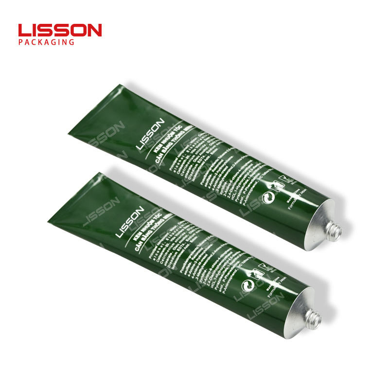 100ml Aluminum Cosmetic Tube Sustainable Metallic Packaging