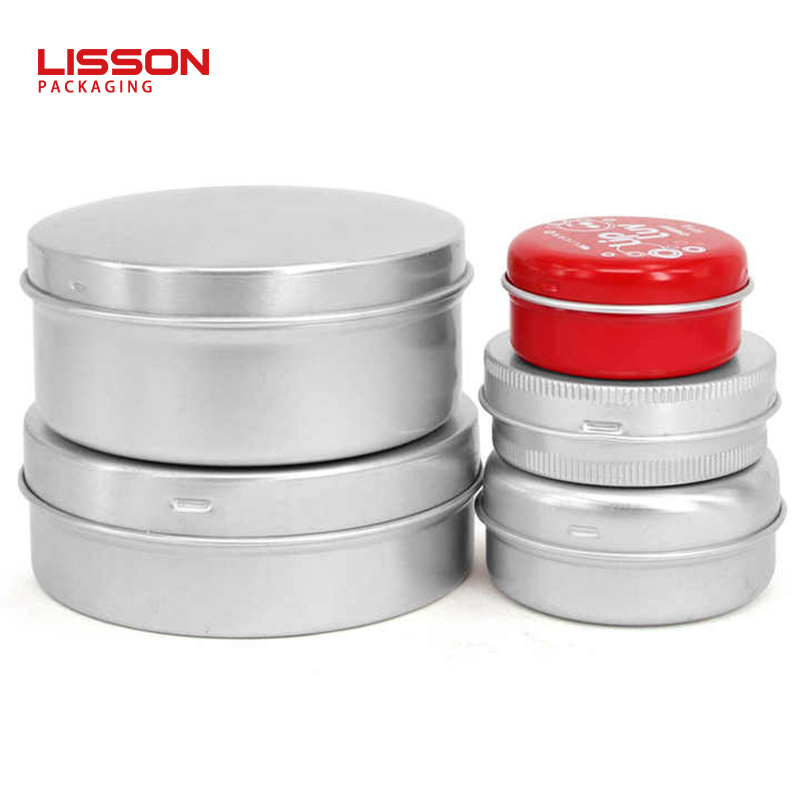 Empty 10ml 30ml 150ml 300ml Aluminum Food Packaging Tin Metal Container with Screw Lids