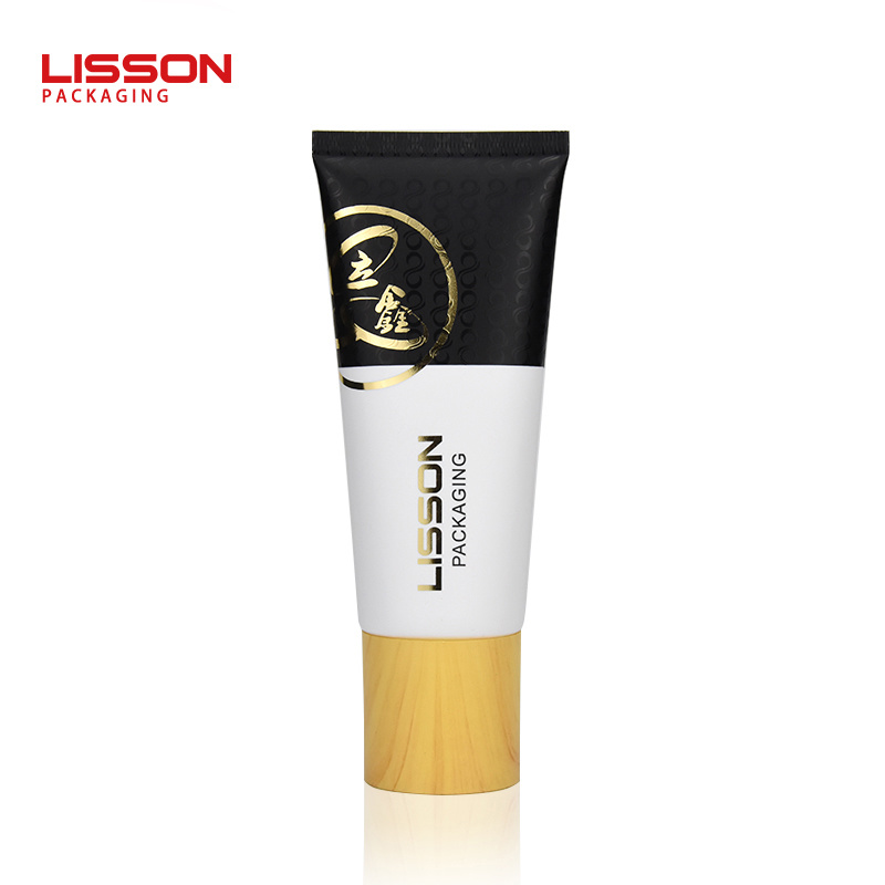 100ml Empty Plastic Squeeze Tube with Water Transfer Printing Cap