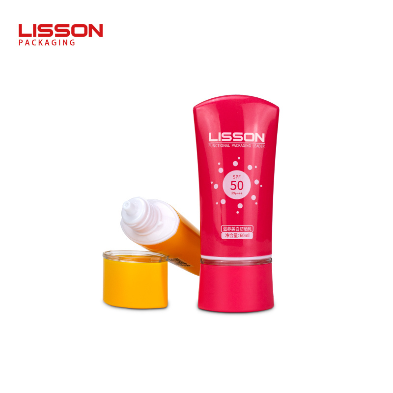 60ml Empty Cosmetic Bottle Packaging with Screw Cap