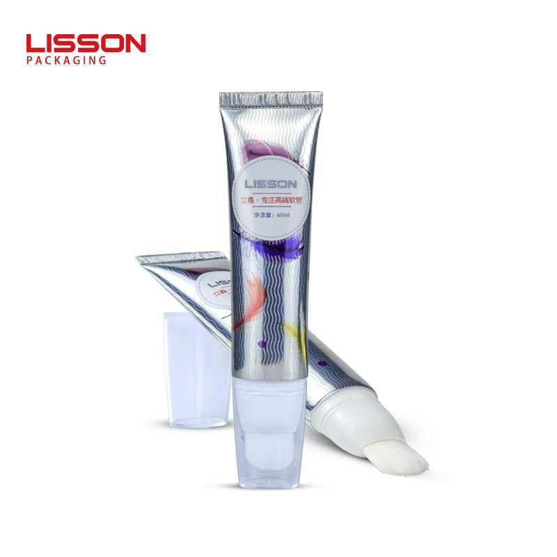 60ml Oval Brush Tube for Facial Cleanser