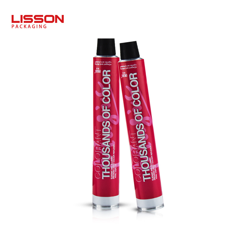 Empty 100ml Aluminium Squeeze Tubes Metal Food Packaging