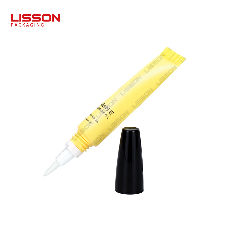 Custom Lip Gloss Tube with Brush Applicator